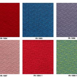 Bảng màu vải nỉ Hàn Quốc FR-1004~1008-1