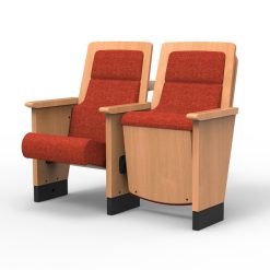 Ghế hội trường Hàn Quốc HS-3411W-BTB