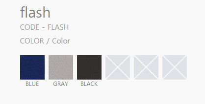 màu sắc ghế chân quỳ nhập khẩu flash