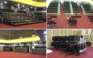 Dự án ghế hội trường đa năng tại Đài Truyền hình Hải Phòng