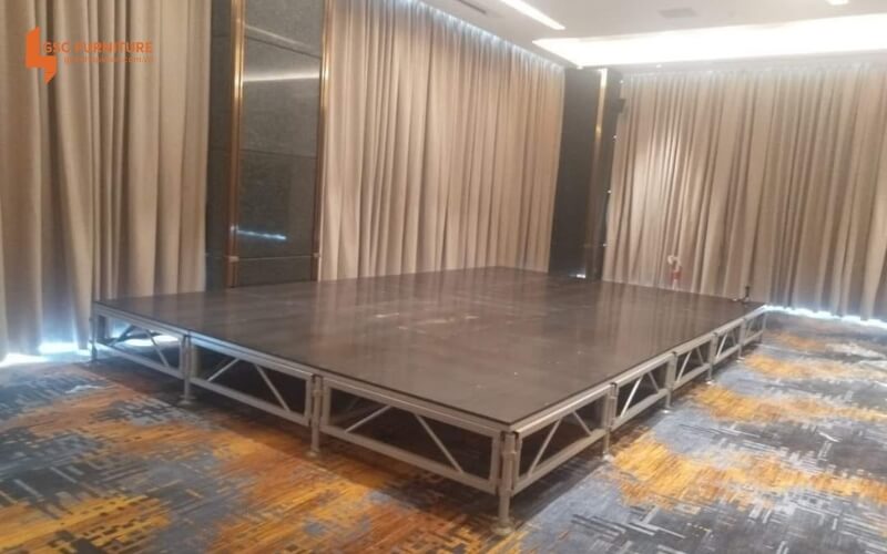50 Mẫu bục sân khấu di động lắp ghép chất lượng cao 4 Bục sân khấu gỗ cho tiệc sinh nhật