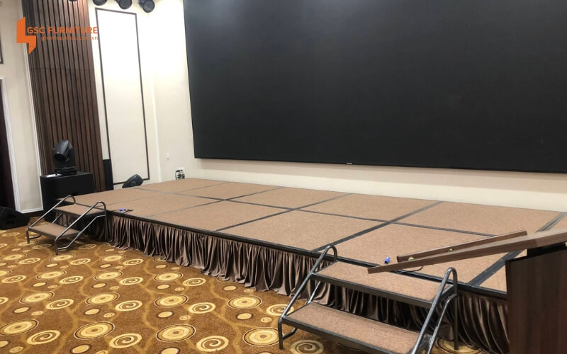 50 Mẫu bục sân khấu di động lắp ghép chất lượng cao 10 Bục sân khấu gỗ mini cho sự kiện trong nhà