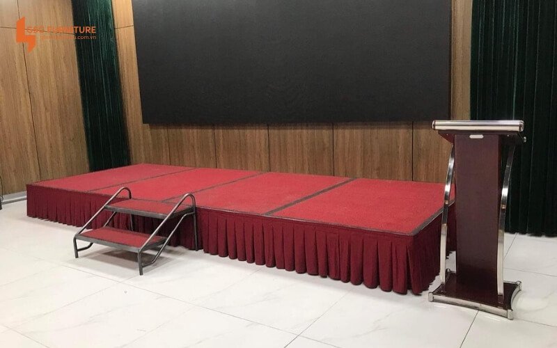 50 Mẫu bục sân khấu di động lắp ghép chất lượng cao 9 Bục sân khấu mini di động cho hội trường