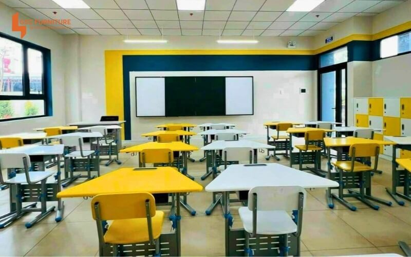 Dự án bàn ghế trường học tại trường BSCHOOL 10 Du an ban ghe truong hoc tai truong BSHOOL 4