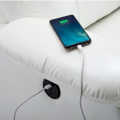 Ghe rap phim MJ6 010 Pearl White 2