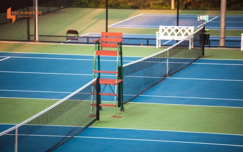 20 Mẫu ghế trọng tài Pickleball bằng nhựa, kiểu dáng đẹp 10 Ghế trọng tài Pickleball làm bằng khung nhựa
