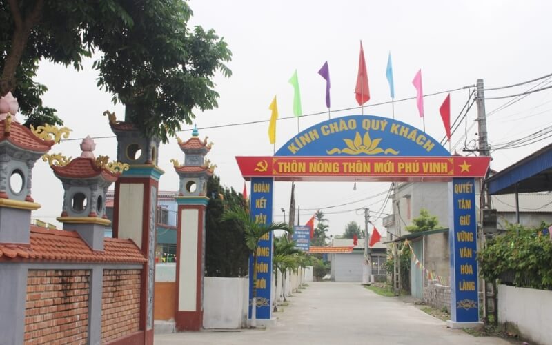 Khẩu hiệu trang trí nhà văn hóa thôn, UBND, mẫu pano đẹp 12 Khẩu hiệu quyết tâm giữ vững văn hóa làng của thôn văn hóa mới