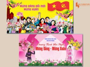 Khẩu hiệu tuyên truyền Mừng Đảng Mừng Xuân 2025, mẫu pano đẹp 5 Khẩu hiệu tuyên truyền Mừng Đảng Mừng Xuân 2025