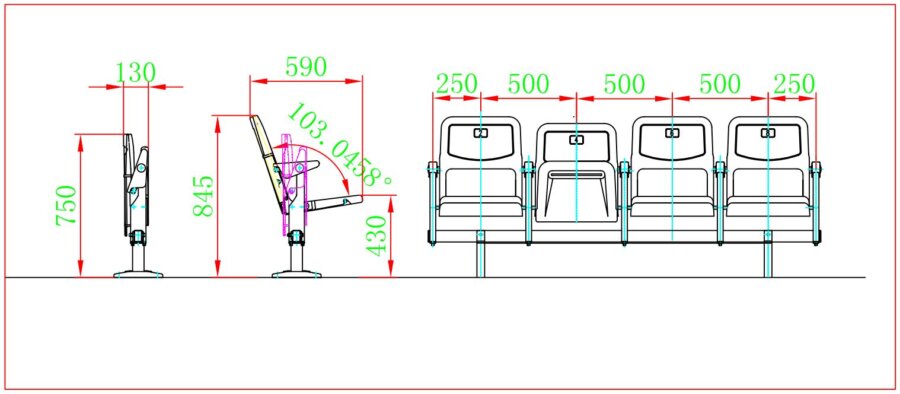 Kich thuoc Ghe san van dong BLM 6200