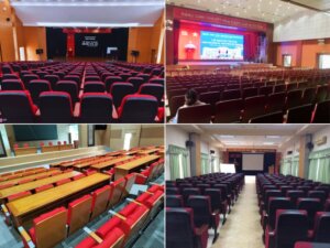 Quy định trang trí hội trường cơ quan Nhà nước 10 Trang trí hội trường cơ quan nhà nước, mẫu phông rèm hội trường đẹp