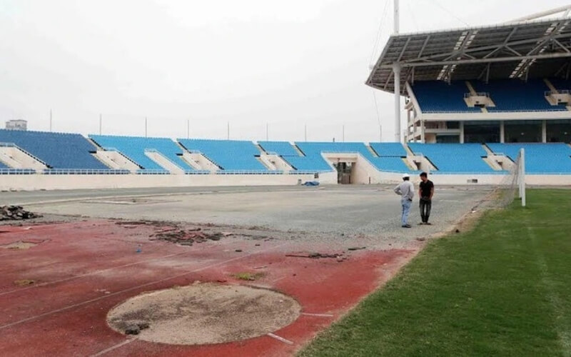 Xây dựng phong trào thể thao và giải pháp ghế sân vận động hiện đại 3 Sân vận động Mỹ Đình xuống cấp
