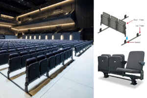 Hệ thống ghế hội trường đa năng Matrix System của Kotobuki Seating 7 Hệ thống ghế hội trường đa năng Matrix System