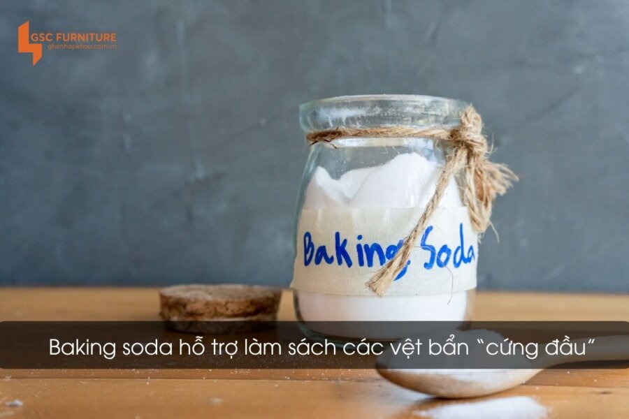 Hướng dẫn bảo quản, vệ sinh ghế hội trường luôn như mới 2 Baking soda hỗ trợ làm sách các vệt bẩn cứng đầu