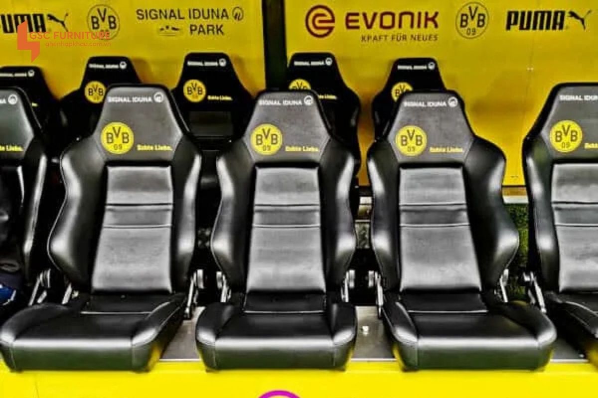 Ghế ngồi VIP PRO của sân vận động Westfalenstadion