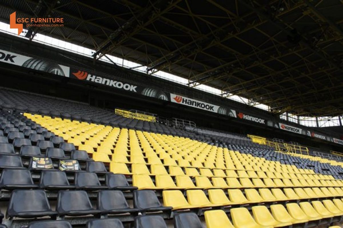 Ghế sân vận động Westfalen thương hiệu Stechert Stahlrohrmöbel