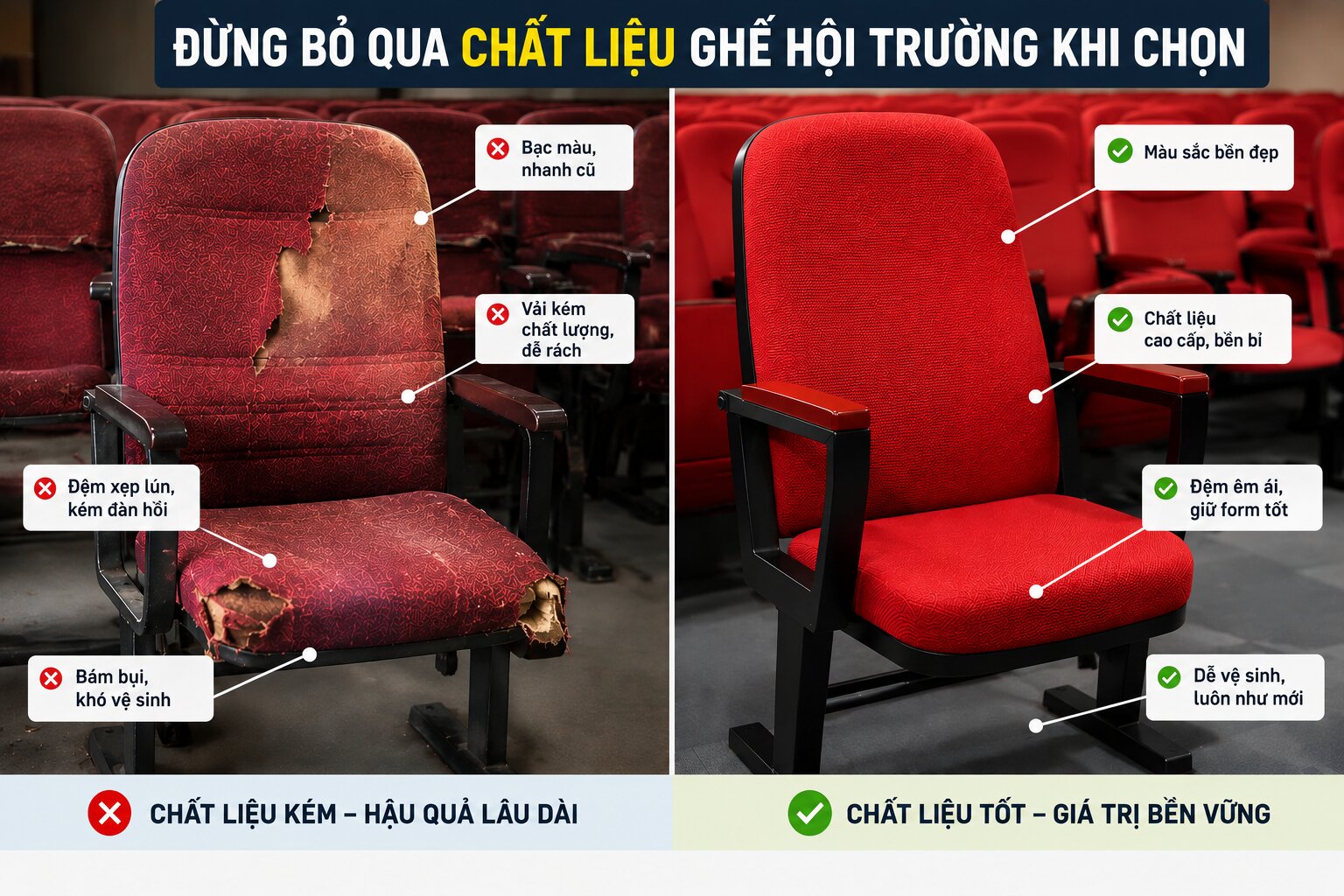 chọn ghế hội trường