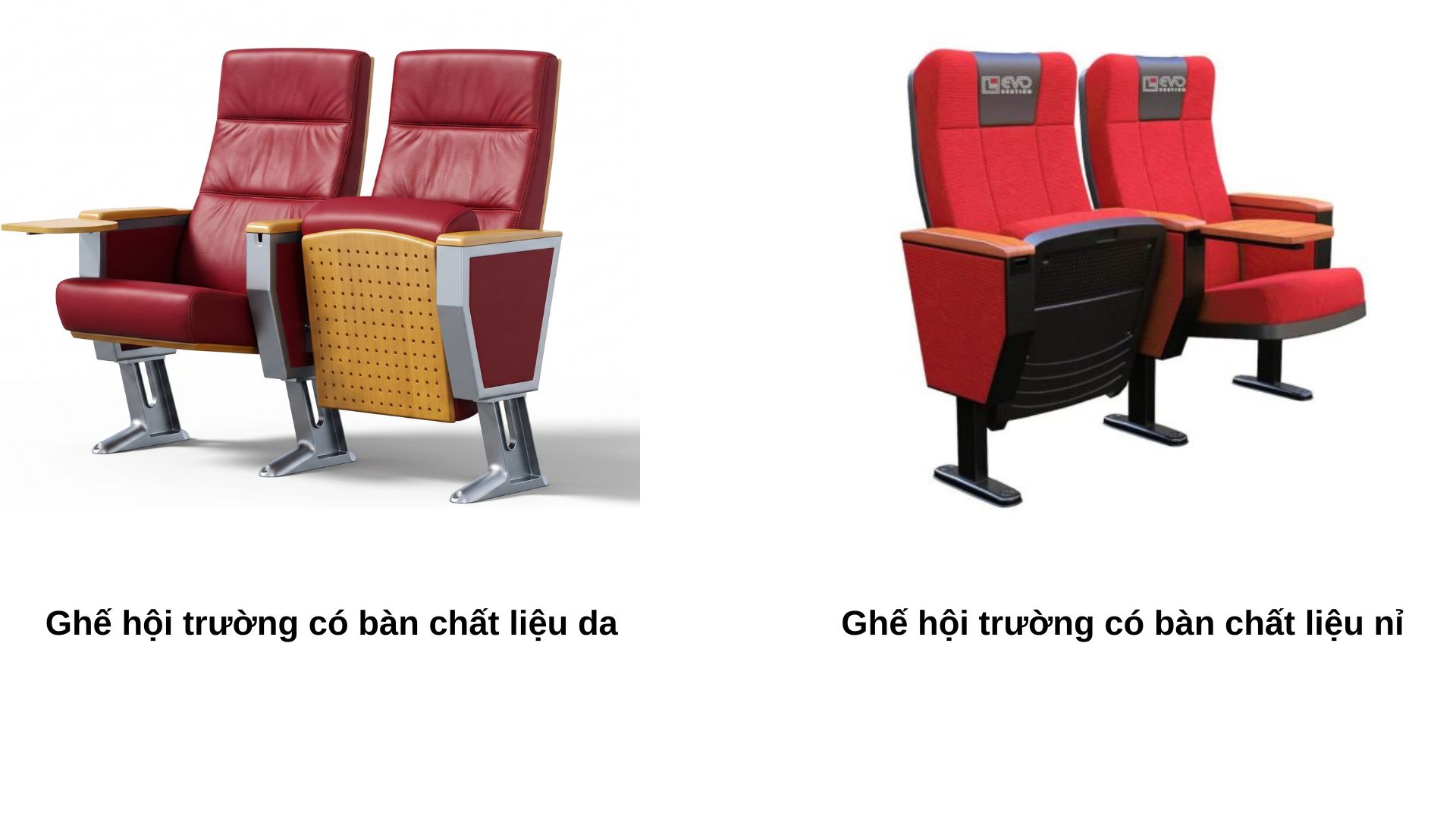 3 Tiêu Chí Chọn Ghế Hội Trường Có Bàn Viết Cho Dự Án Hiện Đại 3 Tiêu chí lựa chọn chất liệu ghế hội trường